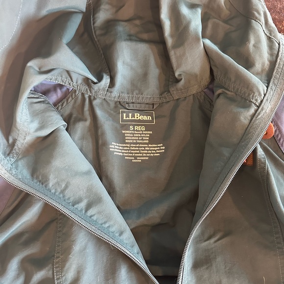 Womens LLBean Classic Anorak rain/wind pull over - Picture 4 of 4